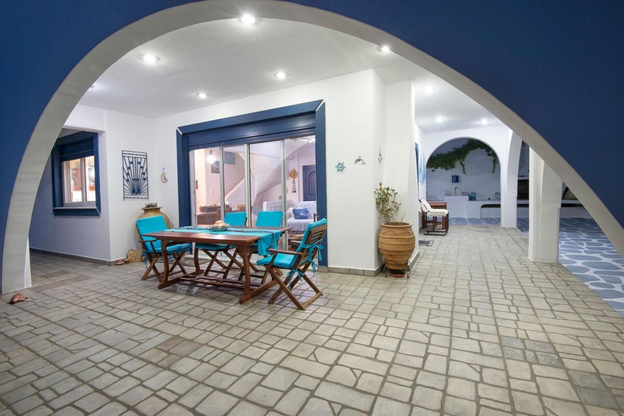 Blue Dream Seaside Villa With Superb Sea Views Kími Exterior foto